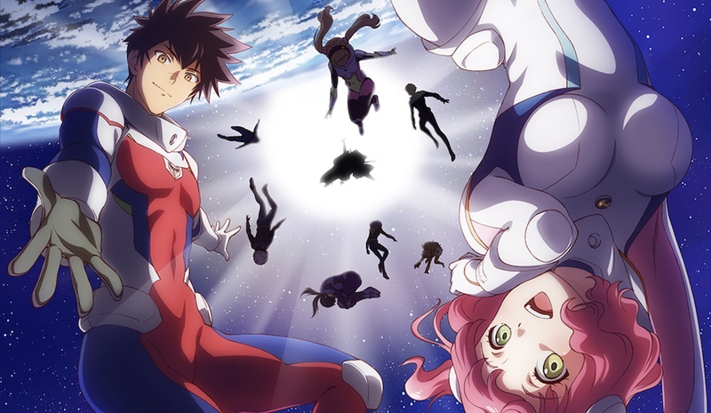 They’re all just... floating there... without helmets. Are they already dead, frozen in position, rotating eternally in orbit? Is this not meant to be hard SF? (Nope, this is a promo shot...)